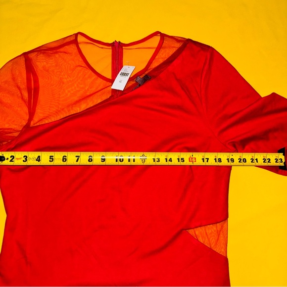 Sunday in Brooklyn Ponte Mesh Mix Top - Picture 8 of 9